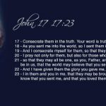 Consecrate them in the Truth....