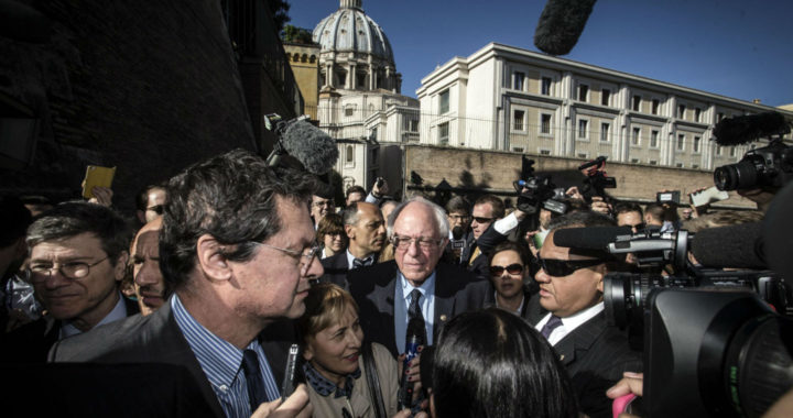 Bernie Sanders goes to the Vatican
