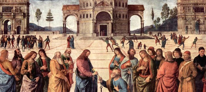Jesus calls His apostles to follow Him, illustrating what it means to trust Christ and His Church.