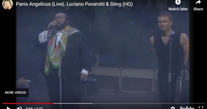 That Time When Sting & Pavarotti Sang About The Eucharist
