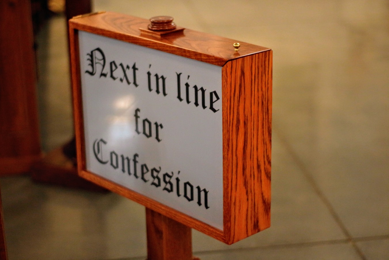 Why Confession