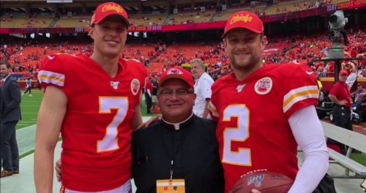 Kansas City Chiefs Catholic Chaplain Said Mass The Night Before The Game.