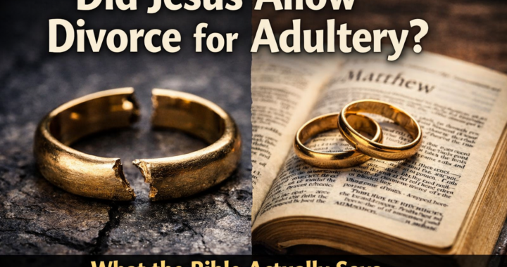 Did Jesus Allow Divorce for Adultery?